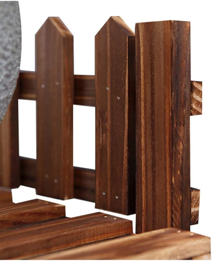 Plant Display Stand Potted Rack Flower Pot Holder Storage Shelves Herb Bonsai Shelf Wooden Multi-Layer Ideal Gardeners Gift for Garden Indoor