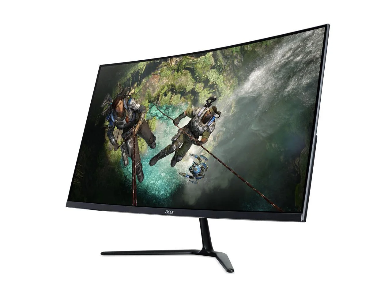 Acer Nitro ED320QR BI 31.5” 1920x1080P Curved 1500R 75Hz Refresh rate 1ms response time AMD FreeSync Monitor, VGA, HDMI