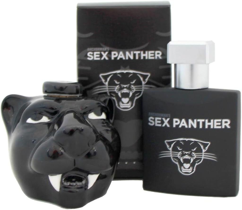 Anchorman Sex Panther Cologne 1.7 oz with Panther Bottle Pack of 2