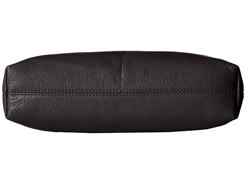 Fossil Fiona Large Crossbody Bag - Black/Gold