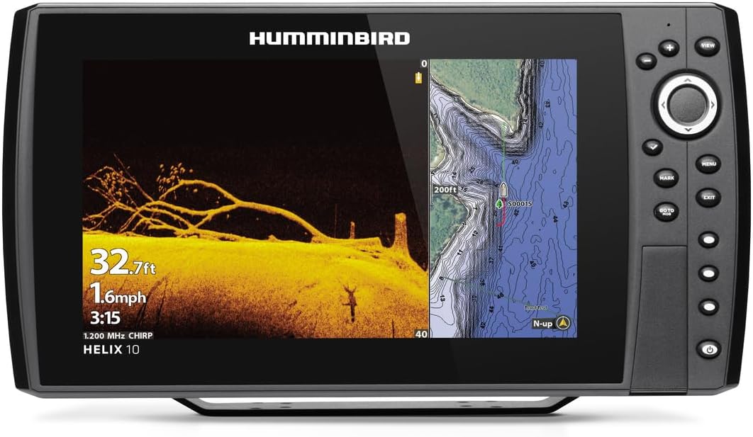 Humminbird 411410-1 Helix 10 Chirp MEGA DI+ GPS G4N