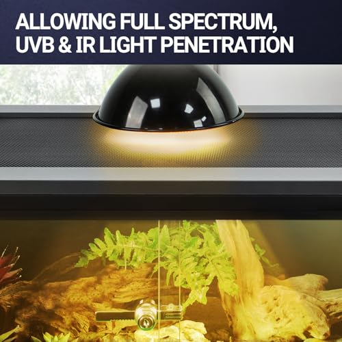 REPTI ZOO 30 Gallon PVC Tall Reptile Terrarium, 18x18x24 Reptile Tank for Frog Lizard Gecko Chameleon Snake, Rainforest Habitat Tank with Sliding Door & Top Screen Ventilation
