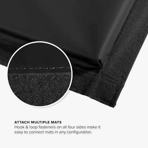 We Sell Mats - 4 ft x 6 ft x 2 - Personal Fitness & Exercise Mat for Home Workout - Lightweight and Folds for Carrying – All Purpose Gym Mat – Thick Mat for Yoga, Pilates, Stretches, Floor Exercises