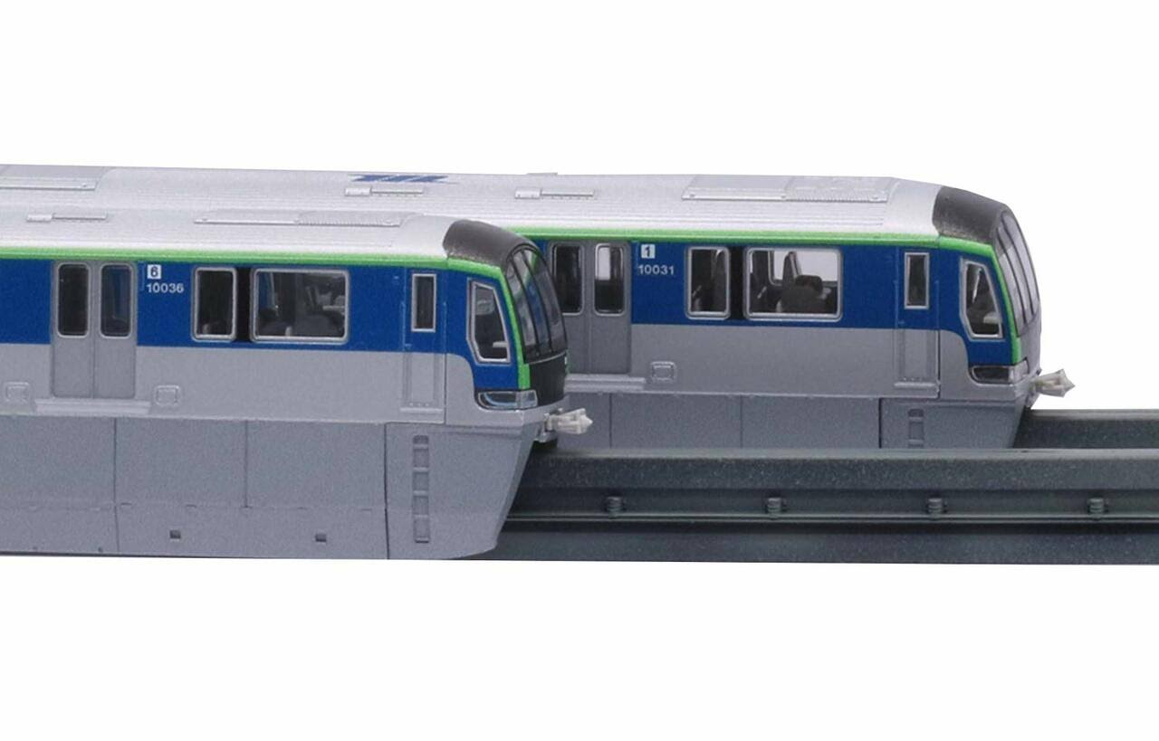Fujimi Tokyo Monorail Type 10000 6-Car Train Painted Plastic Model 1/150 Scale