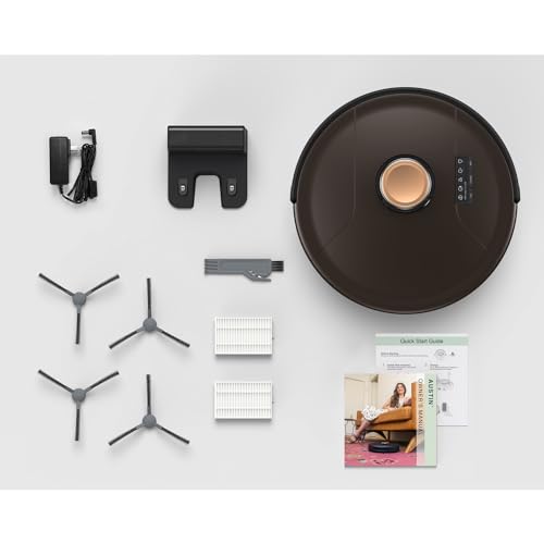 bObsweep PetHair SLAM Robot Vacuum Cleaner with Wet/Dry Mop, Advanced LiDAR Mapping with Editable Map/NoSweep Zones, Alexa/Google Compatible, Good for Pet Hair, Carpet, Hardwood and Tile