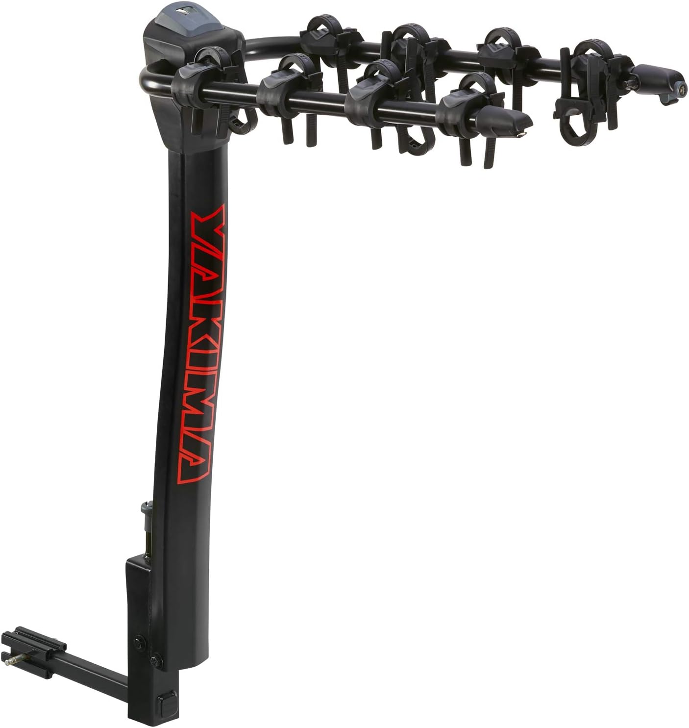 YAKIMA, Backroad, 4 Hitch Rack, Holds 4 Bike, Fits 1.25" and 2" Hitch Receiver, Anti-sway