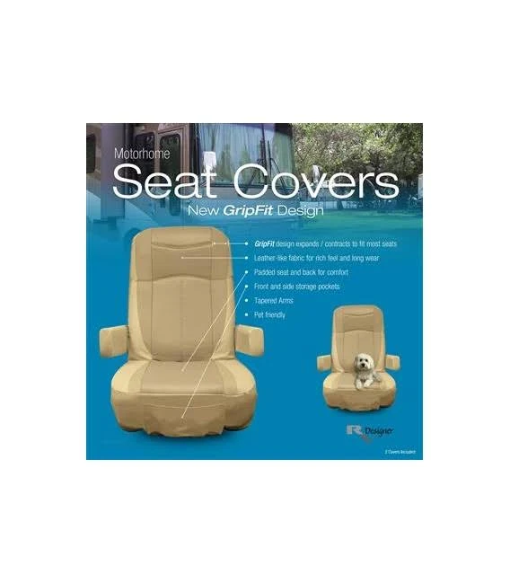 RV Designer C795 GripFit Seat Cover