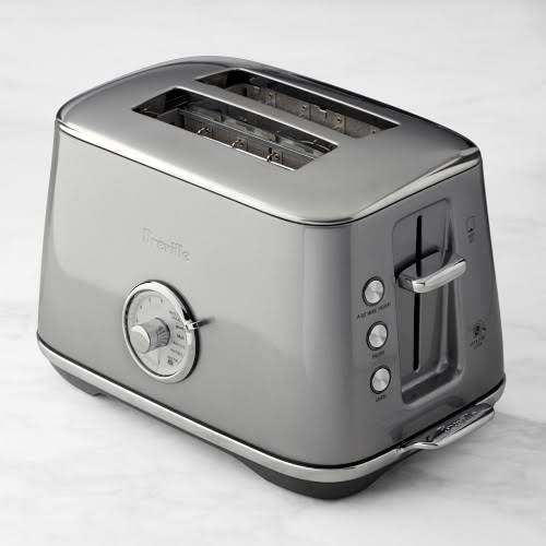 Breville Luxe Toaster, Smoked Hickory | Williams Sonoma
