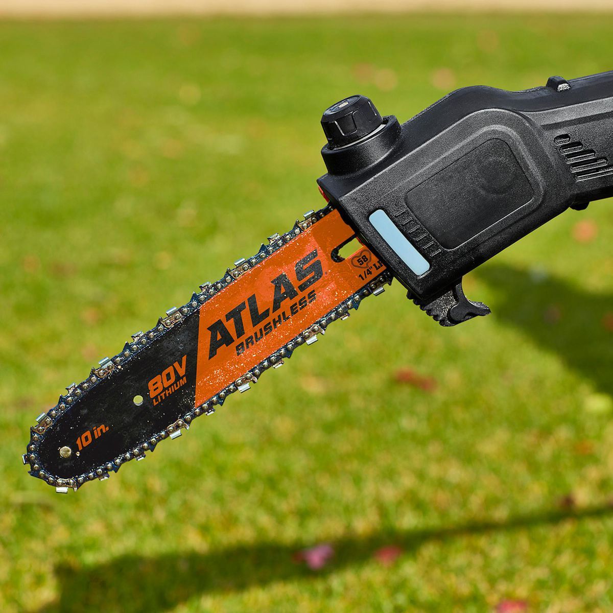ATLAS 80V Brushless Cordless, 10 in. Pole Saw - Tool Only