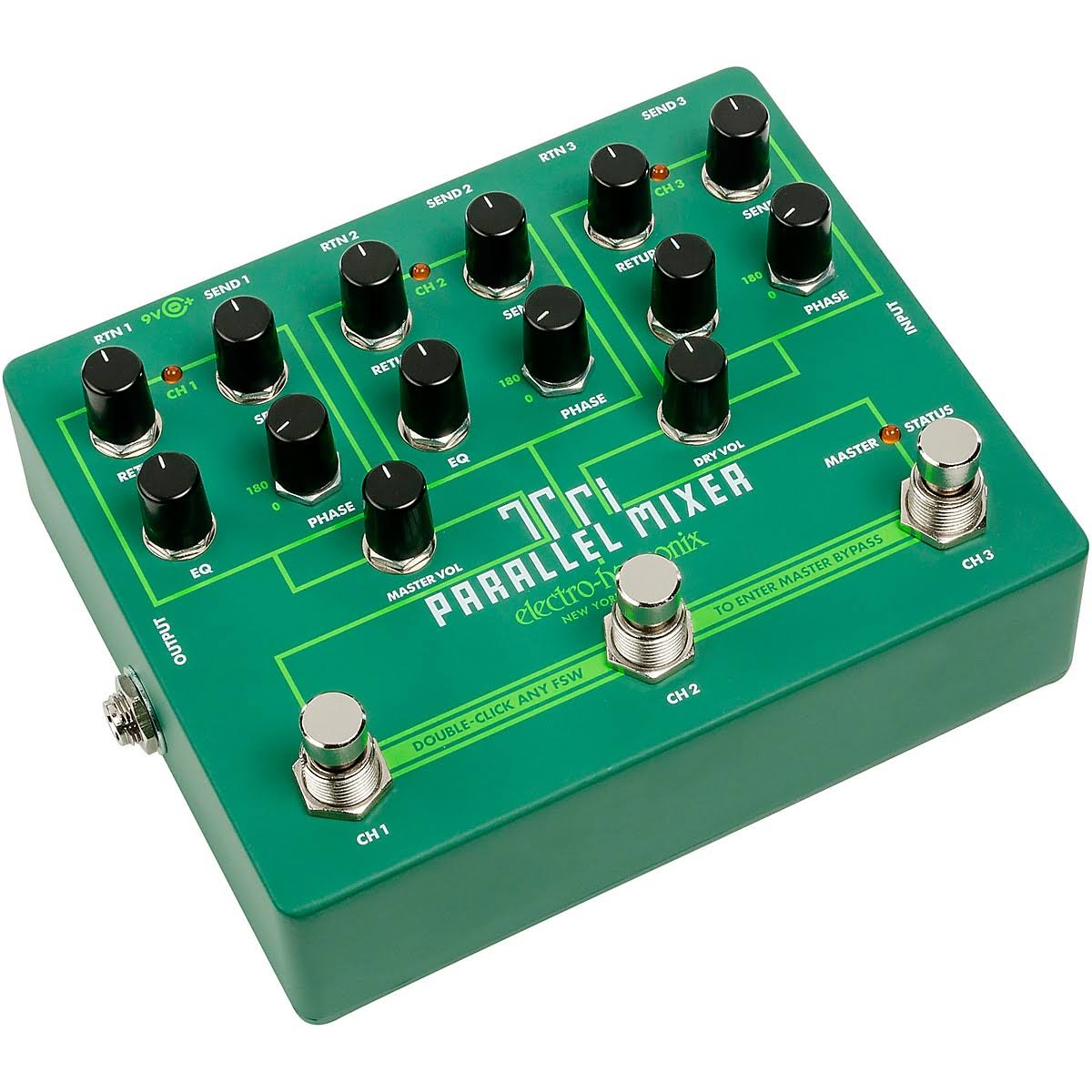 Electro-Harmonix Tri Parallel Mixer Effects Loop Mixer Switcher