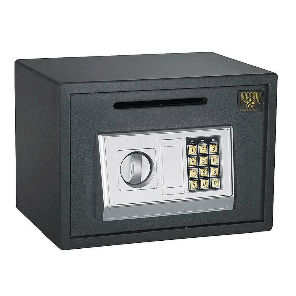 Paragon Lock u0026 Safe Digital Depository Safe .67 CF Cash Drop Safes Heavy Duty
