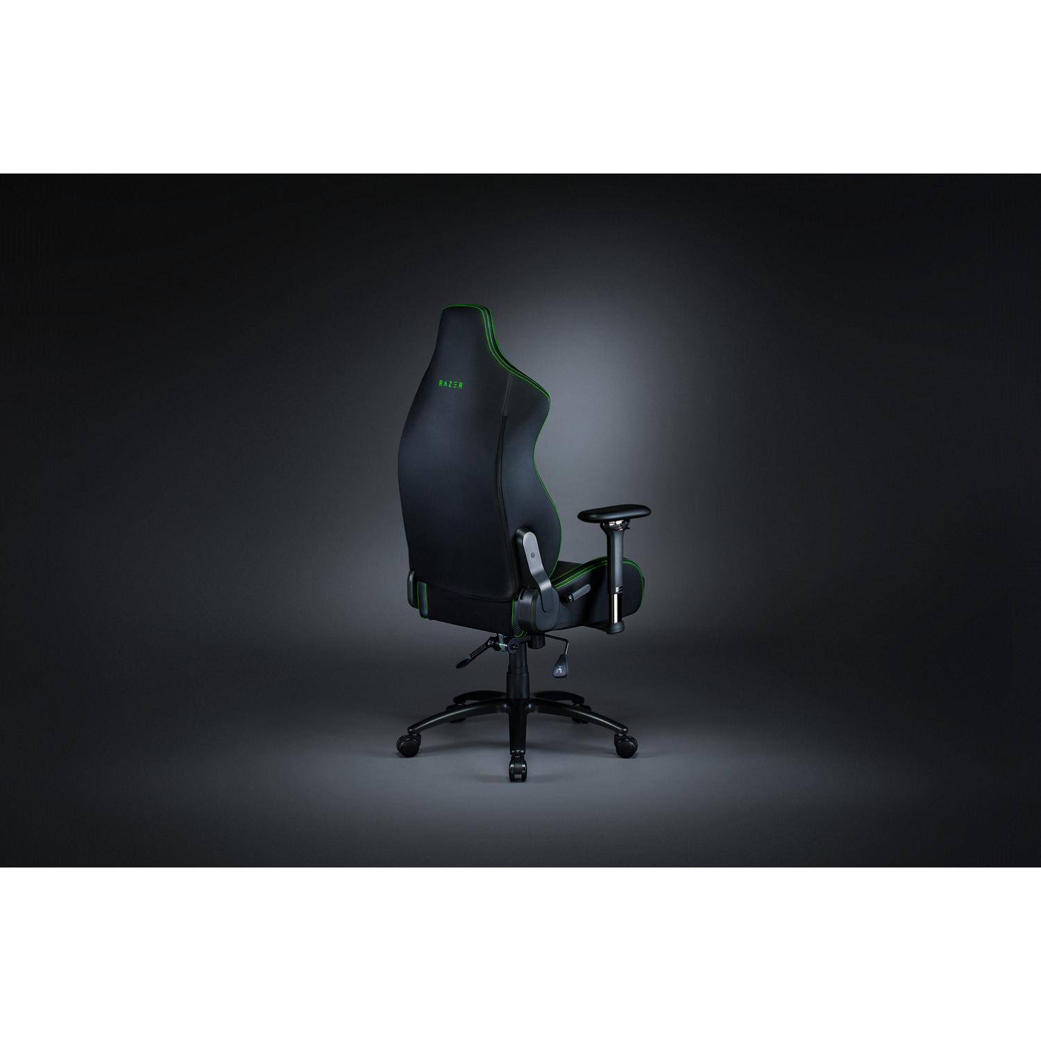 Razer Iskur Gaming-Chair: Ergonomic Lumbar Support System Black/Green