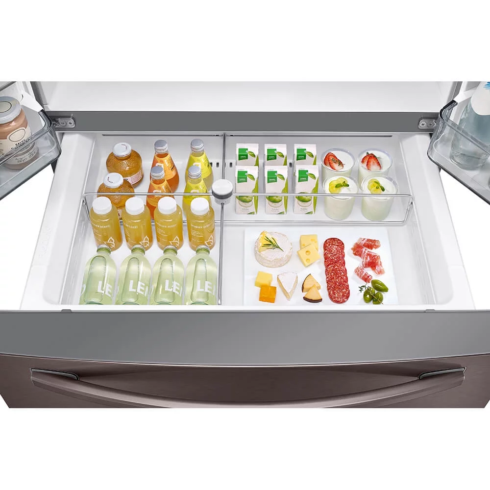 Samsung RF28R7201DT 28 Cu. Ft. Tuscan Stainless 4-Door French Door Refrigerator