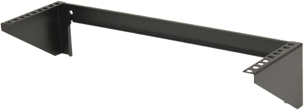 NavePoint 4U 19 Inch Vertical Wall Mount Rack Wall Mountable Server Rack w/Hardware Black