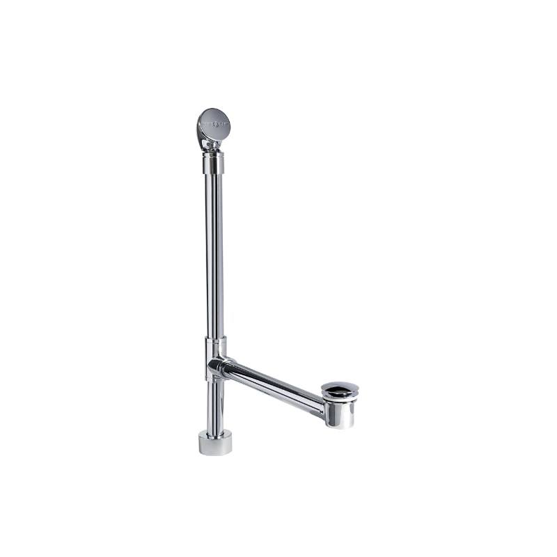 Victoria and Albert K-50 1-1/2x22 Tub Drain Kit - with Overflow - Polished Chrome