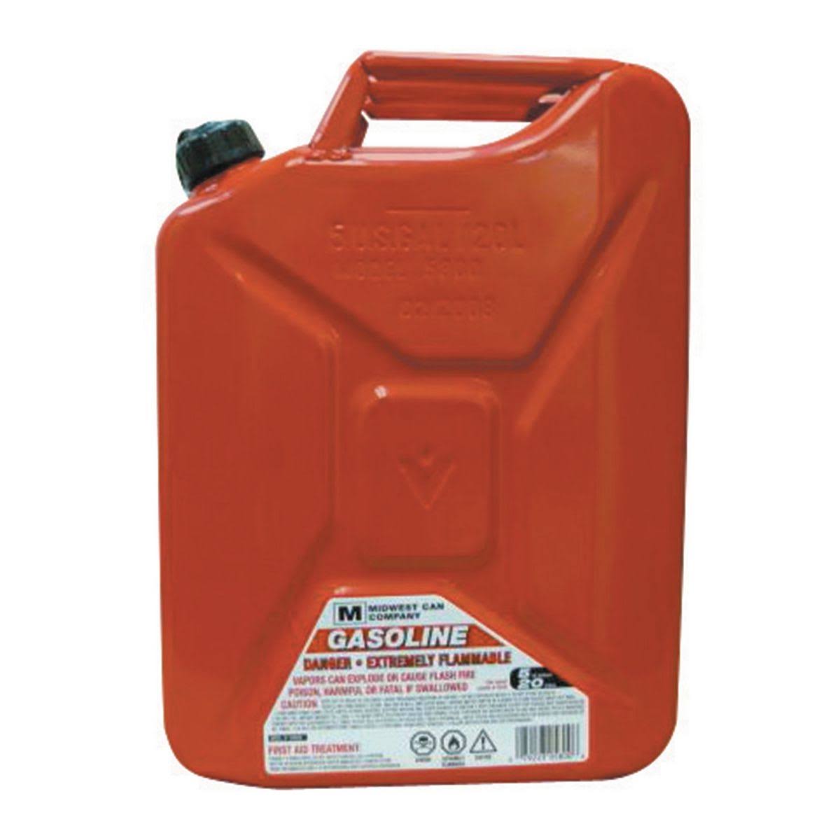 Midwest Can 5 Gallon Jerry GAS Can 99551