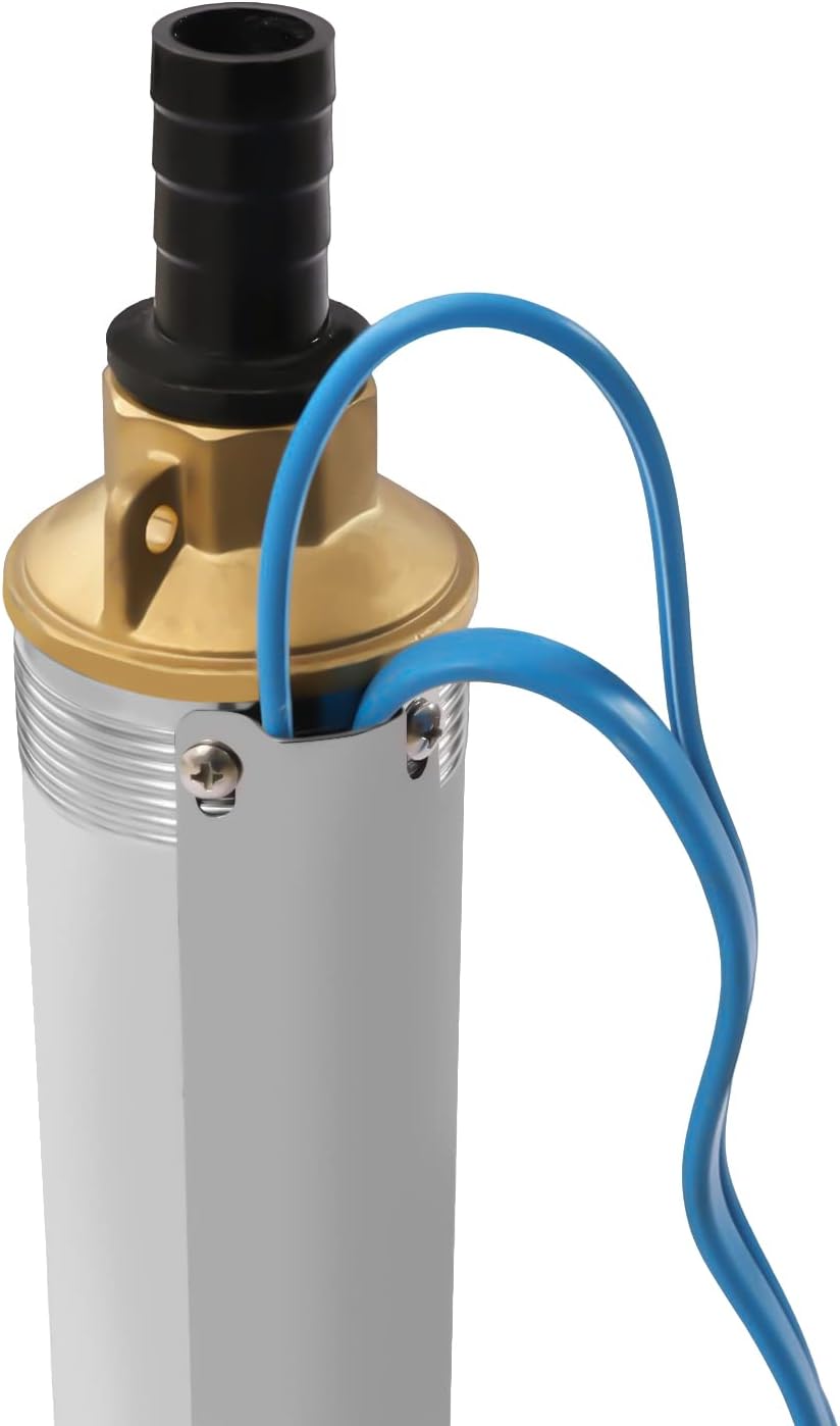 Submersible Pumps 3" OD Pipe 110V/60HZ 0.25KW 0.33HP Stainless Steel Submersible Well Pump Deep Well Pump