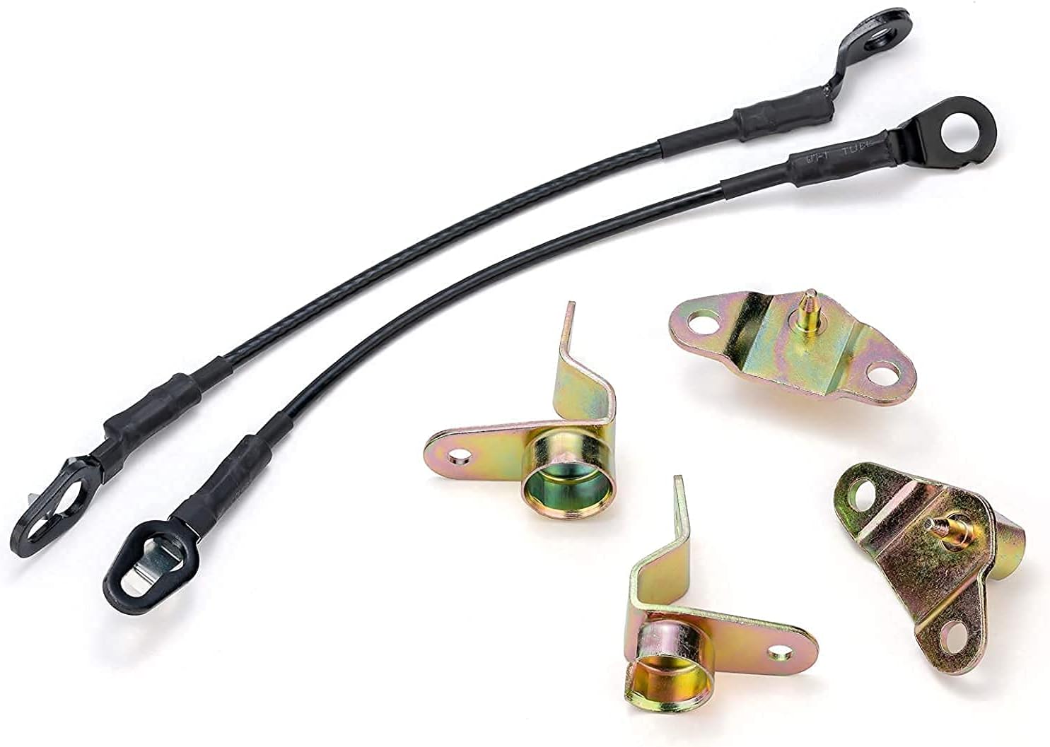 GEATaaT Tailgate Hardware Rebuild Kit Handle Bezel Latch Cables Rods Compatible with Chevrolet Silverado GMC Sierra 1500 2500 3500 Replaces OE# 15228539,15997911,15921948, 5921949