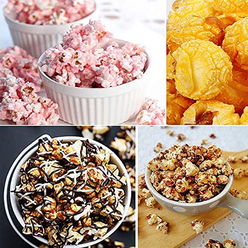 Popcorn Machine,Retro Popcorn Maker, Hot Air Popcorn Machine, 1300W Hot Air Commercial Popcorn Popper with Measuring Cup, Fast Popping, for Party Christmas and Movie Nights