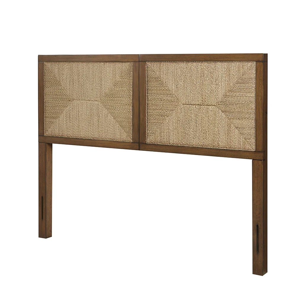CoSoTower Handcrafted Seagrass Headboard Queen