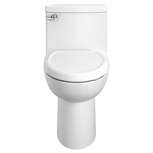 American Standard 2403128.222 Compact Cadet 3-FloWise Tall Height 1-Piece 1.28 GPF Single Flush Elongated Toilet with Seat, Linen