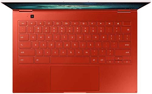 SAMSUNG 13.3” Galaxy Chromebook Laptop Computer w/ 256GB Storage, 8GB RAM, ‎4K AMOLED Touchscreen Display, Ultra Slim Design, Chrome OS, WiFi 6, Mercury Gray