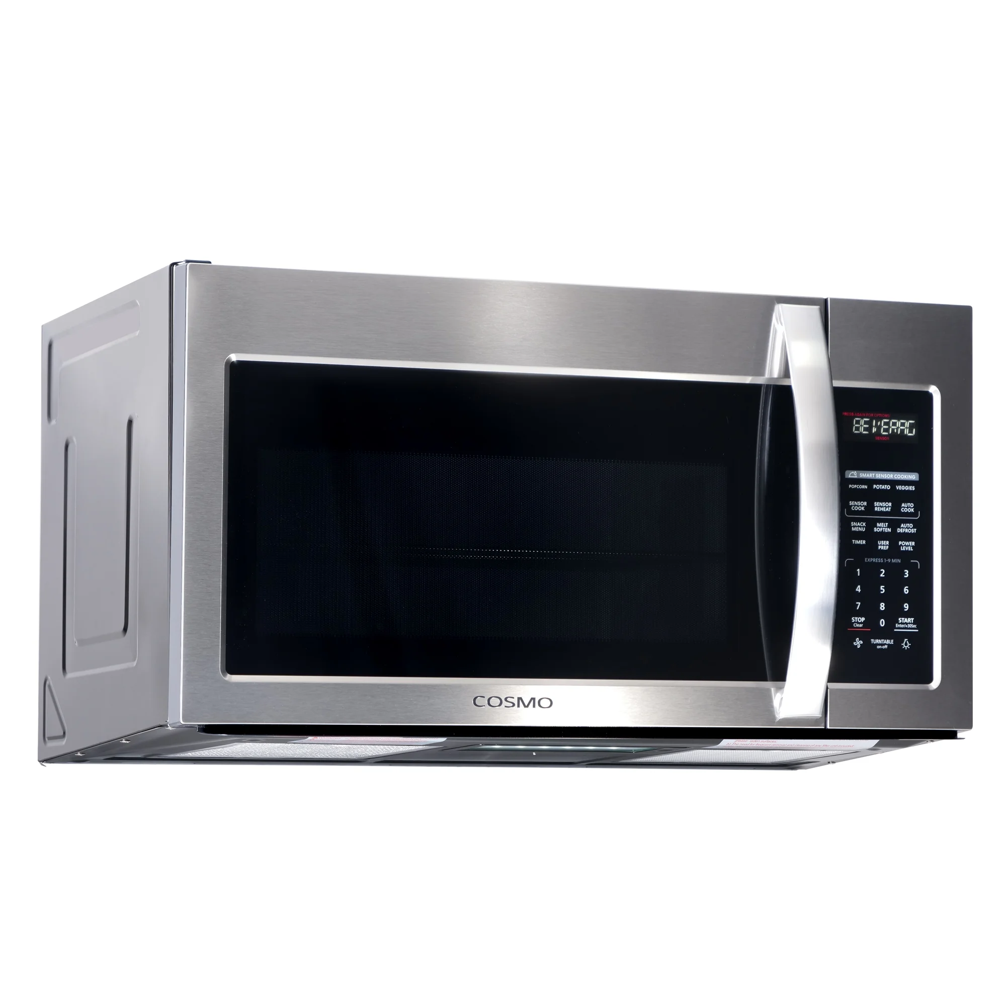 Cosmo 2 Piece Kitchen Appliance Package with 30" Over The Range Microwave & 30" Freestanding Electric Kitchen Stove Kitchen Appliance Bundles