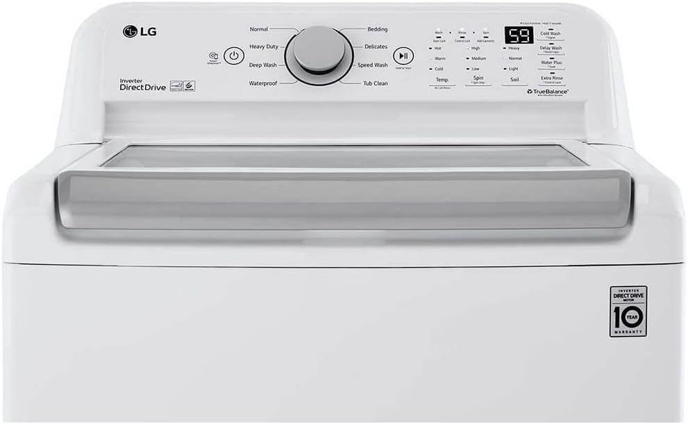5.0 cu. ft. Mega Capacity Top Load Washer with TurboDrum™ Technology