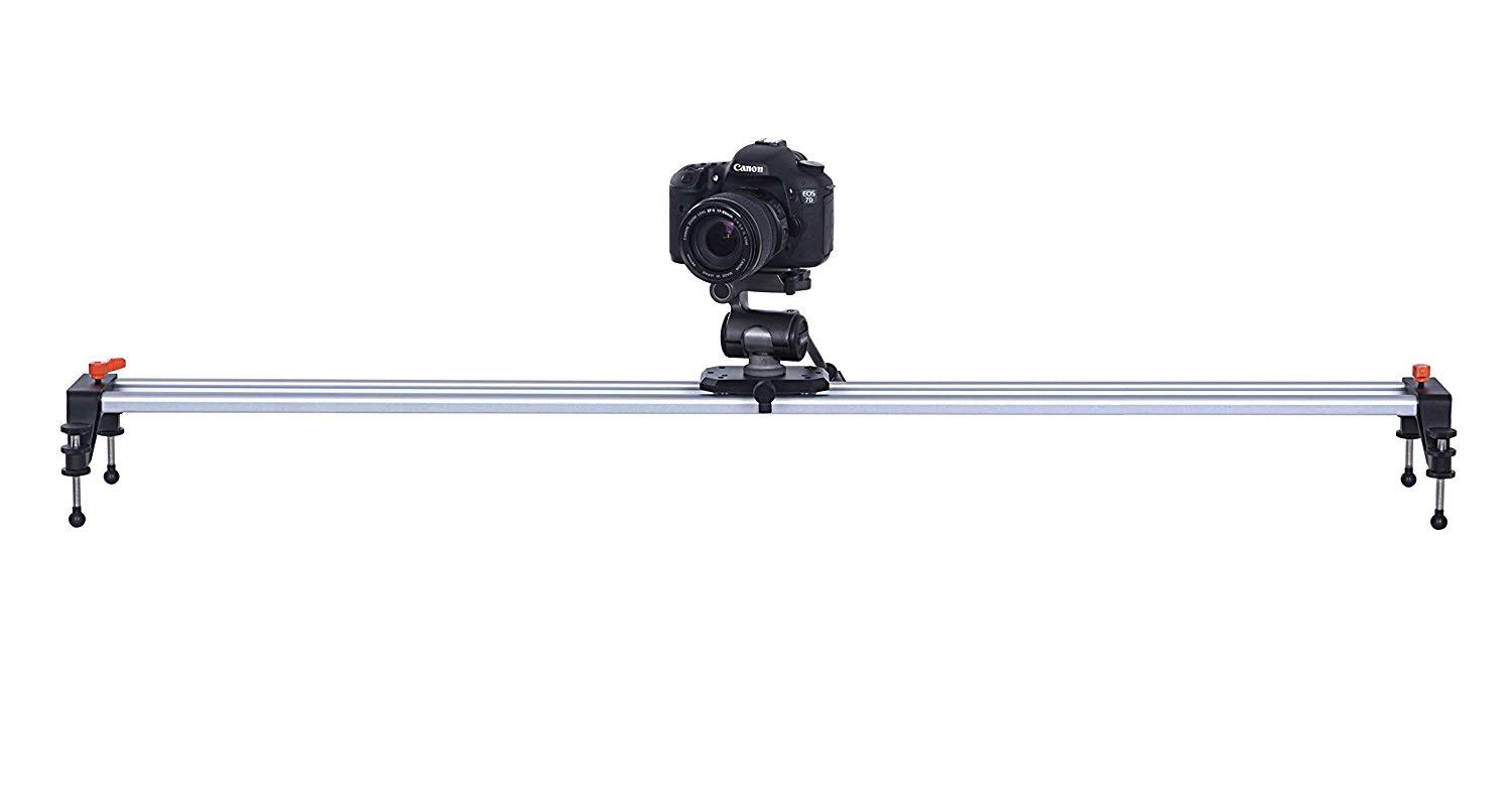 Movo Photo MV-T120 47x22 Heavy-Duty Professional Camera Track Slider Video Stabilization System