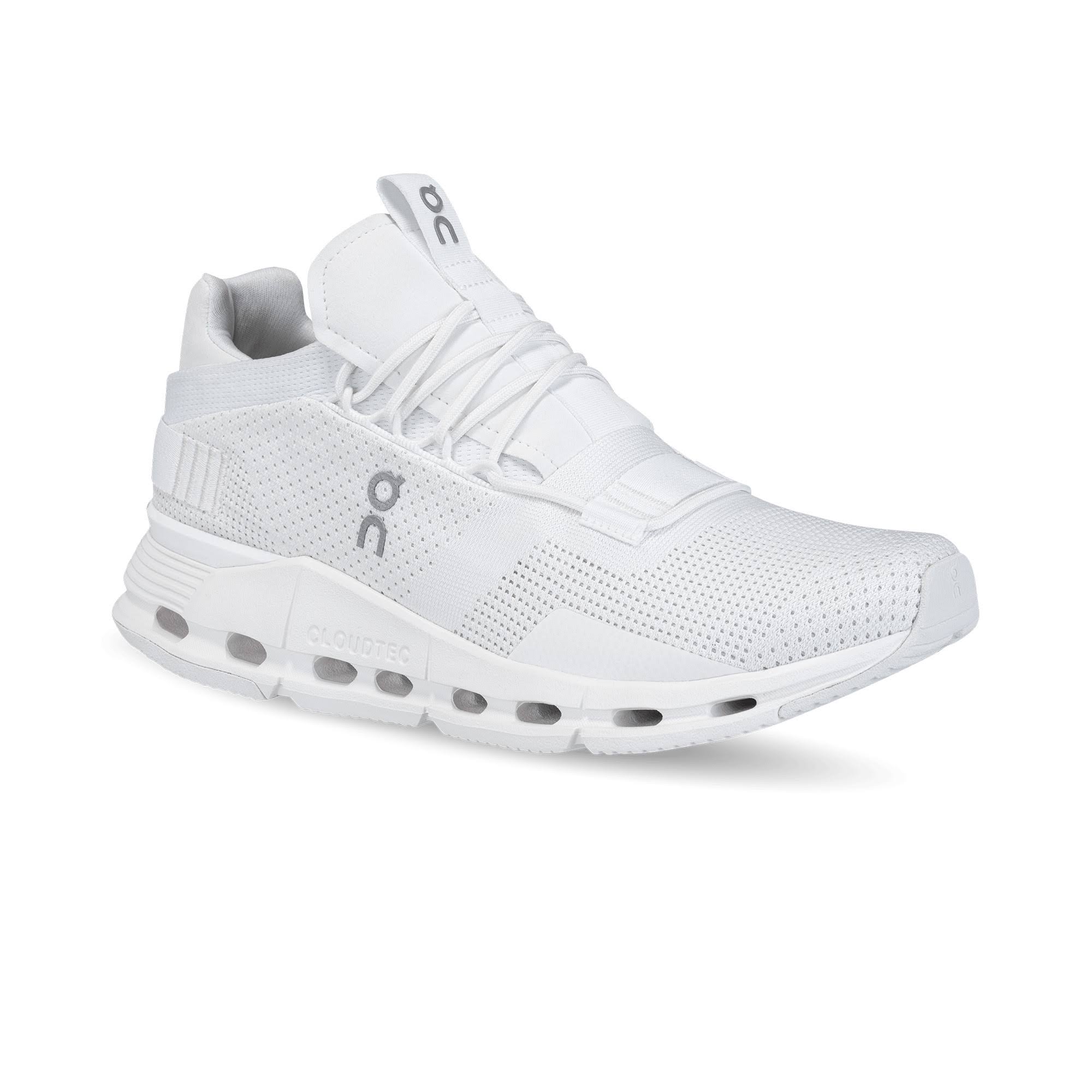 on Running Cloudnova - All White - US 8.5 - Men