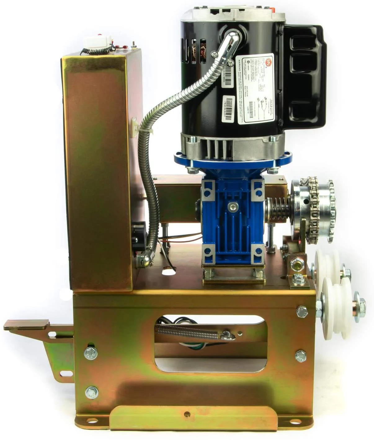 Eagle-1000 FR 1/2 HP Slide Gate Operator Motor with 2 Remotes, 1 Receiver, and Photo Eye Monitor