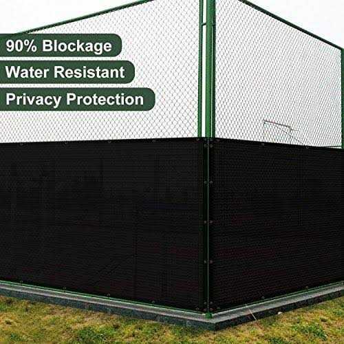 Coarbor 50 Privacy Fence Screen With Brass Grommets Heavy Duty 150 Gsm Pefect for Outdoor Back Yard Patio and Deck - Shop Hardware Tools Online Store