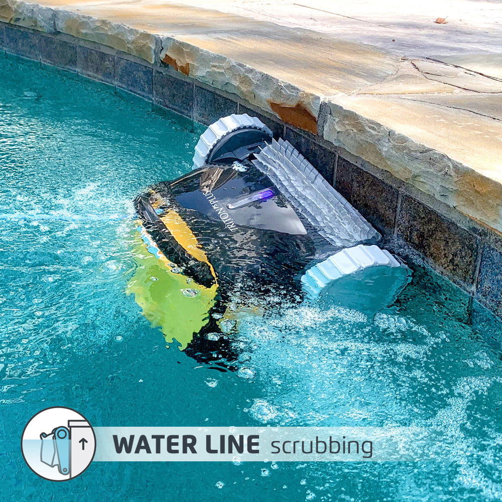 Dolphin Triton PS Plus Robotic Cleaner for In Ground Pools up to 50 feet Wi-Fi Connectivity Powerful Active Scrubbing and Easy Access Top Load Filter