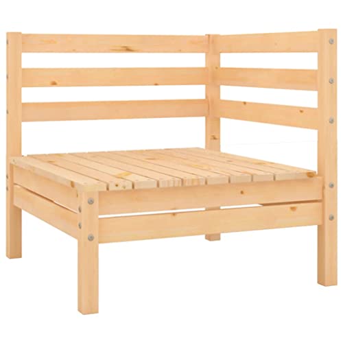 6 Piece Patio Lounge Set Solid Pinewood,Durable Wooden Garden Lounge Set: Relax, Nap, and Chat in Rustic Charm Outdoor Furniture Sets, Patio Furniture Sets