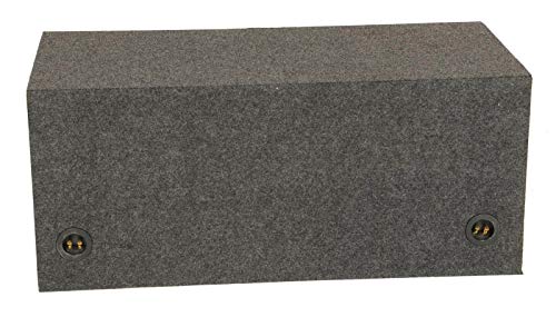 Q Power HD215 15" Dual Heavy Duty Vented Square Subwoofer Sub Enclosure Box