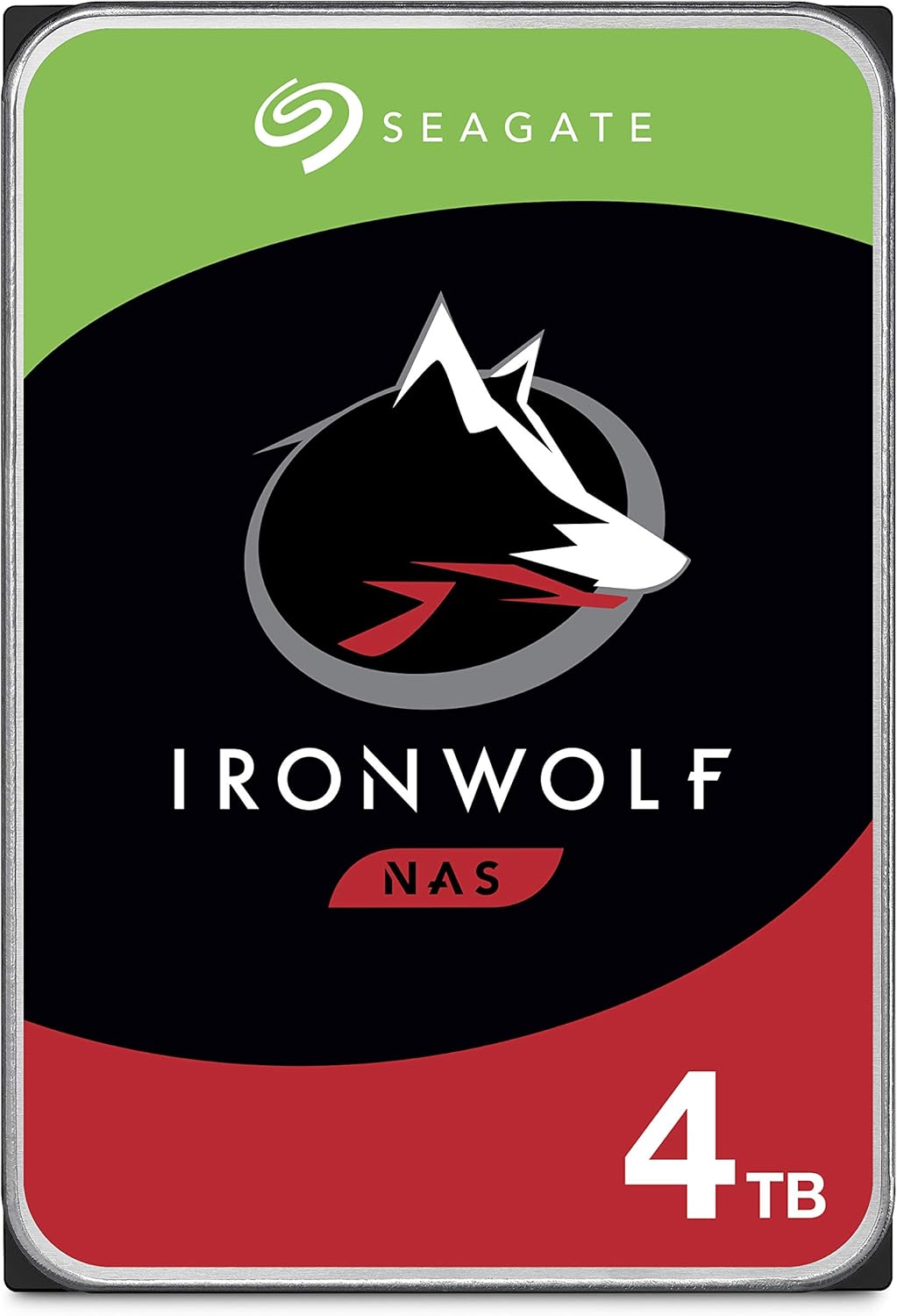 Seagate IronWolf 4TB NAS Internal Hard Drive HDD – CMR 3.5 Inch SATA 6Gb/s 5900 RPM 64MB Cache for RAID Network Attached Storage – Frustration Free Packaging (ST4000VN008) Pack of 2