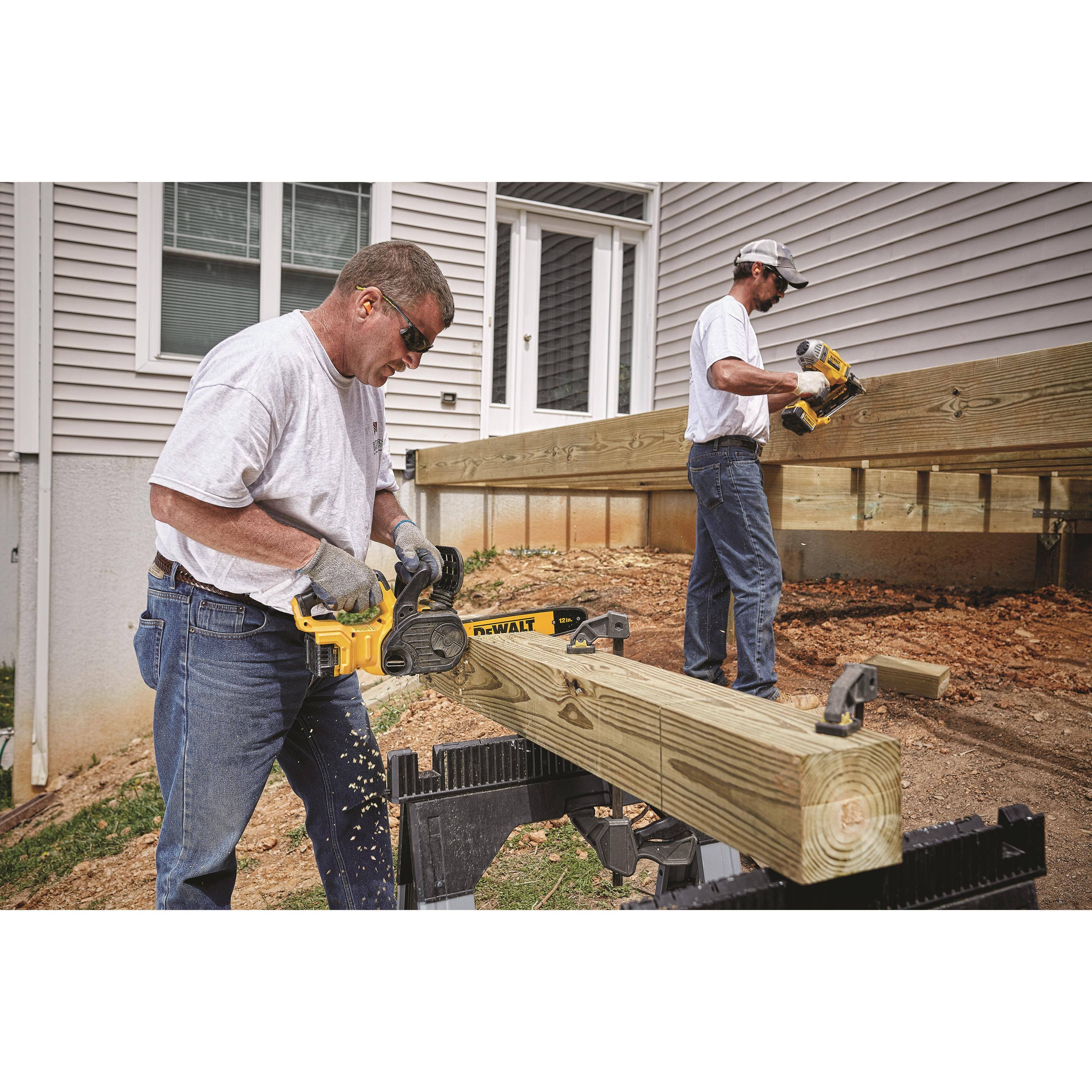 20-Volt Max Xr Compact 12-Inch Cordless Chainsaw, Tool Only