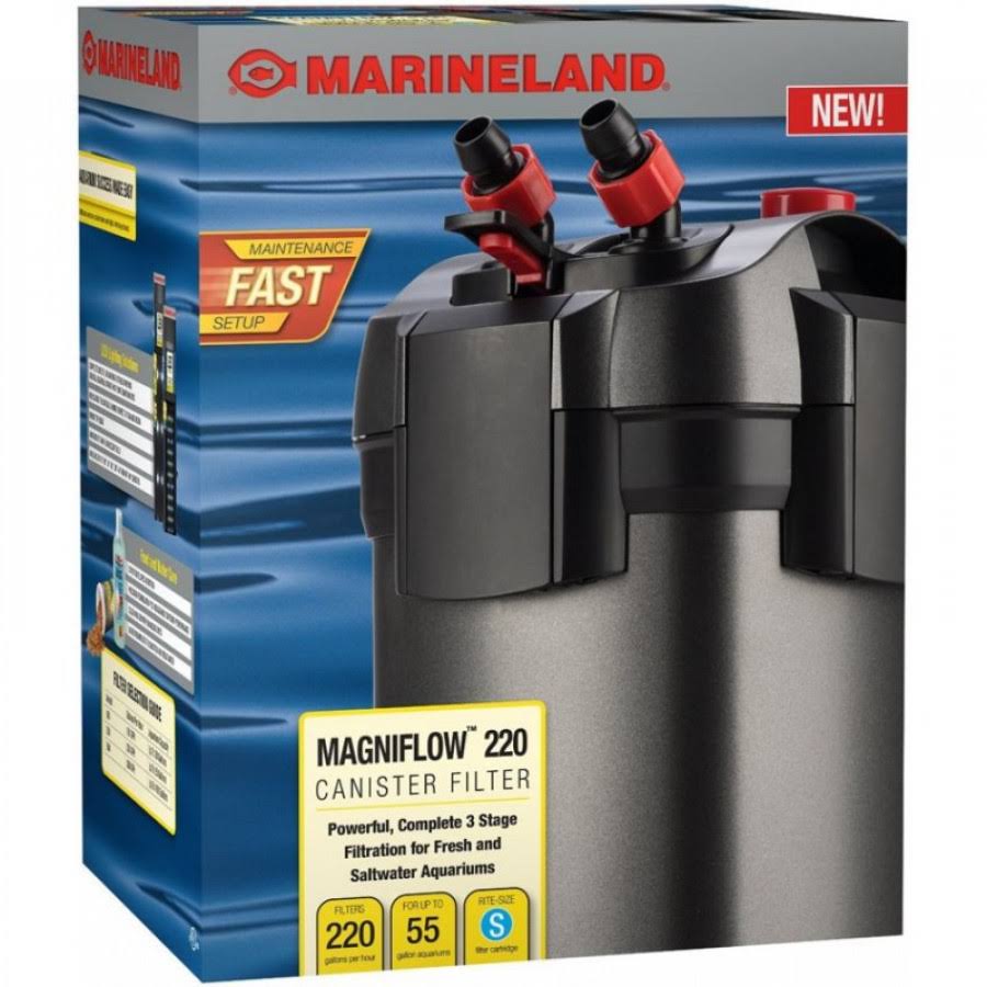 Marineland Magniflow Canister Filter 220 (220 GPH - 55 Gallons)