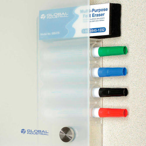 Global Industrial Dry Erase Board - Frosted Glass, 72 x 48