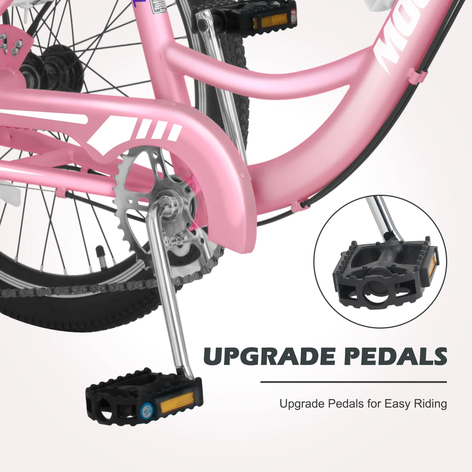Lilypelle Tricycles for Adults with Big Basket,20" wheels 7 Speed Colorful Trike,Pink
