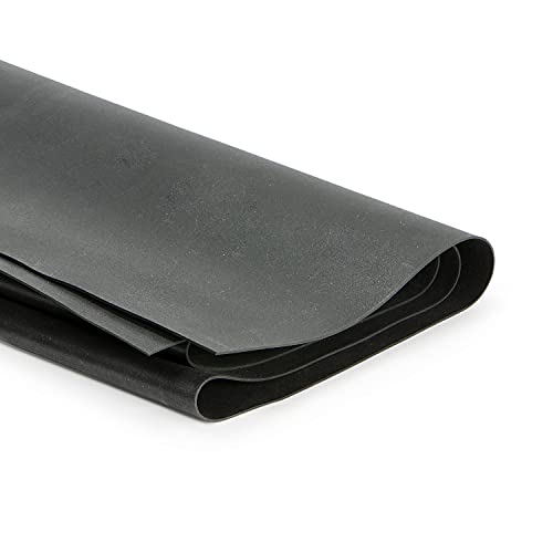 Aquascape 85039 PRO Grade Fish-Safe 45 MIL EPDM Pond Liner, 10-ft x 8-ft, 80 sq ft, Black