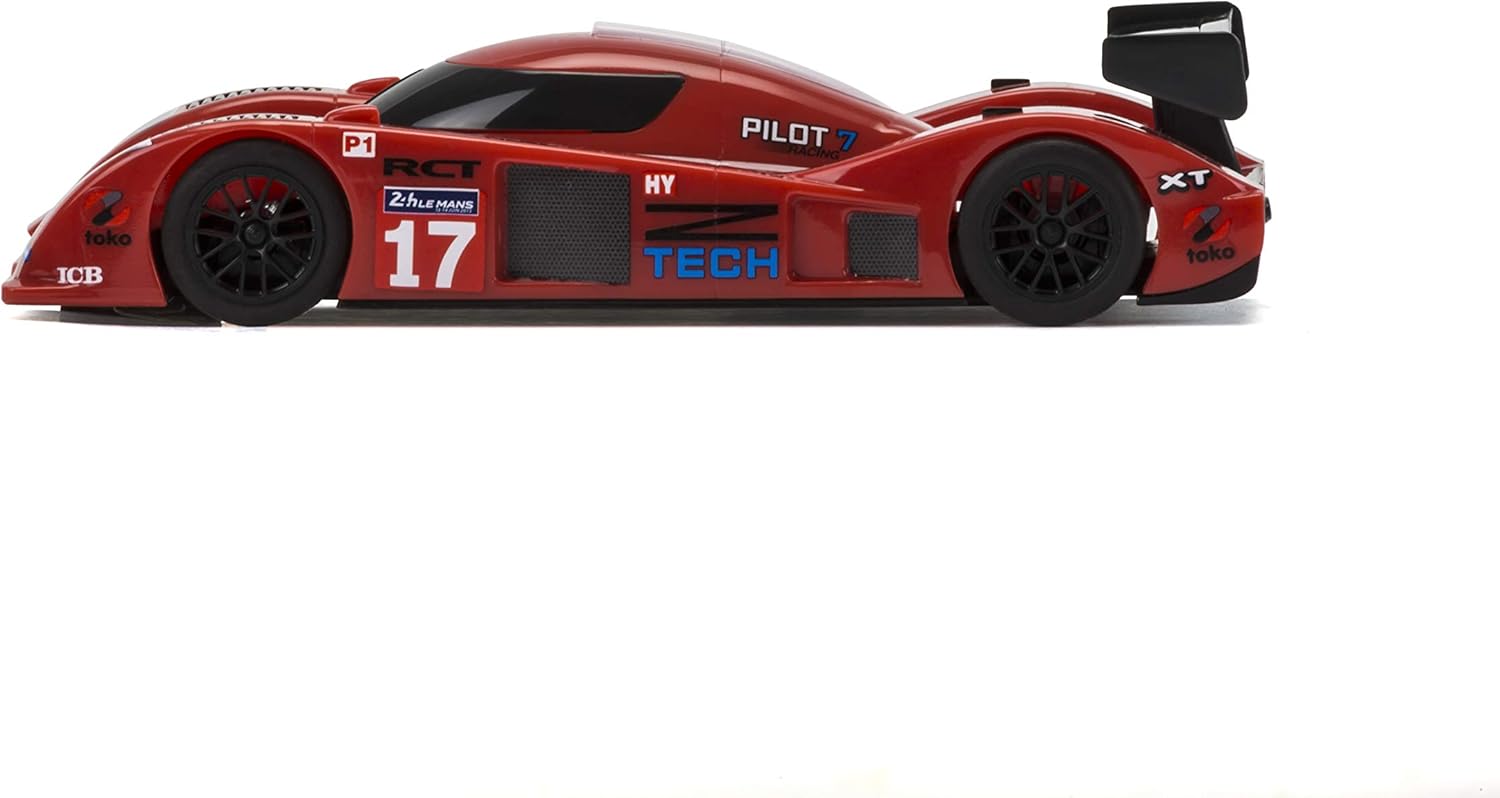 Scalextric C1368T 24 Hr Le Mans Sports Cars Slot Car Analog 1:32 Race Track Set, Red/White/Black