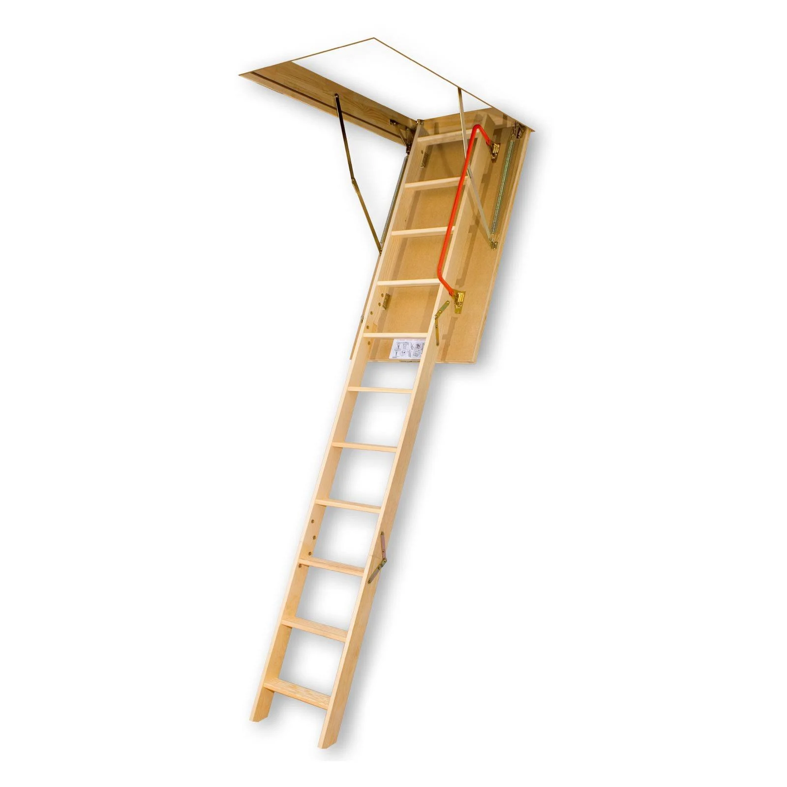 Fakro 66802 LWP Wooden Insulated Attic Ladder 300lbs