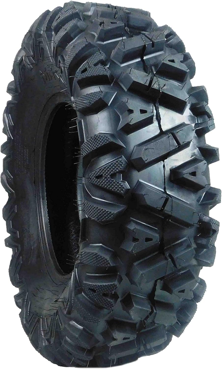 Set of 4 26x9-12 26x11-12 KT MASSFX big Tire Set 4 ATV Tubeless Tires 6 PLY 26" horn 26x9x12 26x11x12