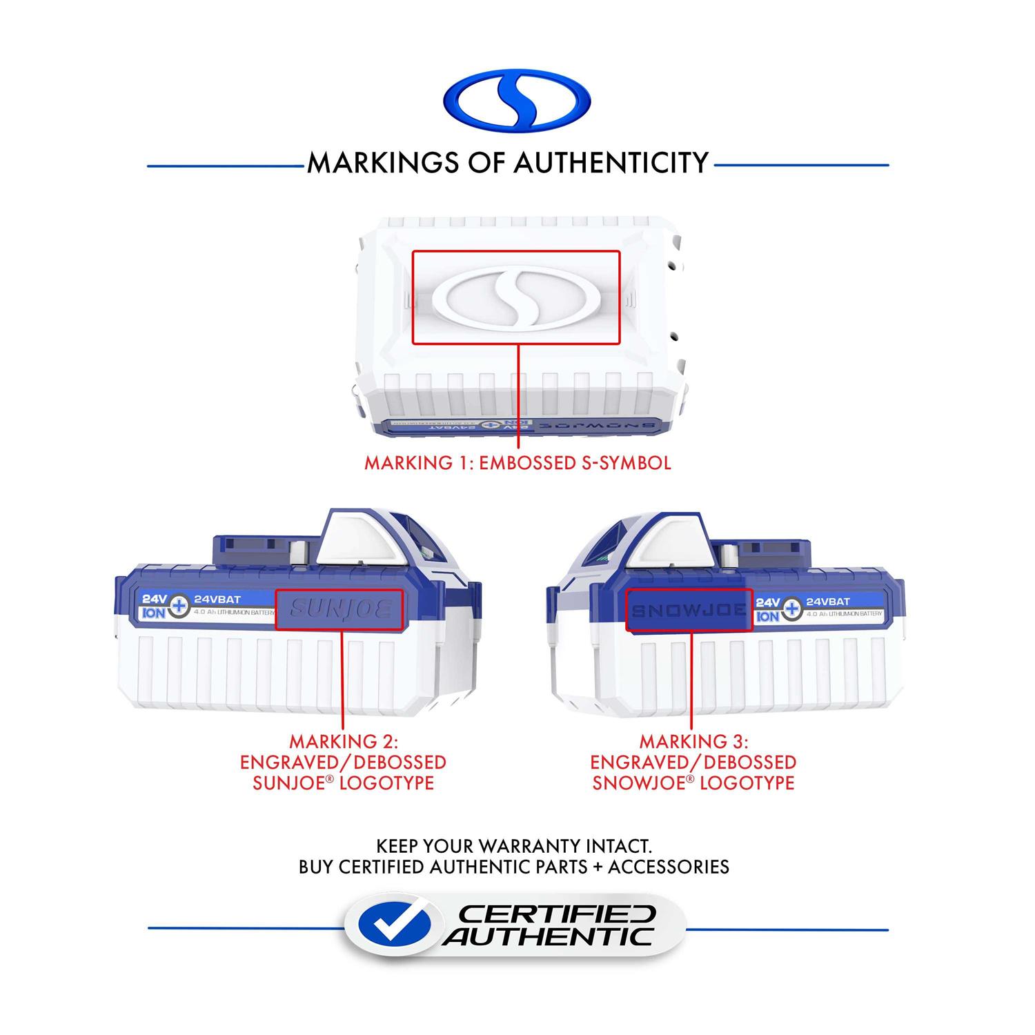 Snow Joe 24V Lithium-Ion Battery