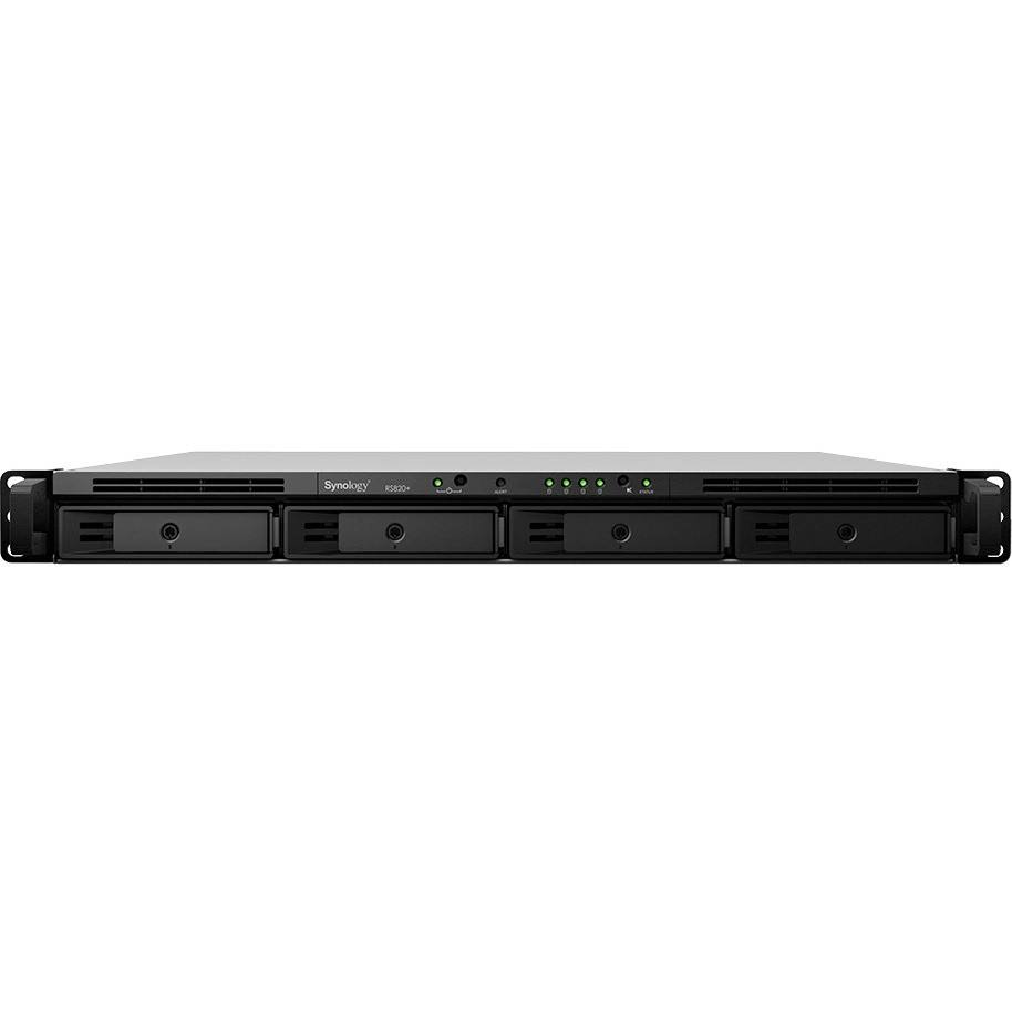 Synology RackStation RS820+ 4-Bay Diskless NAS Server - SATA 6Gb/s