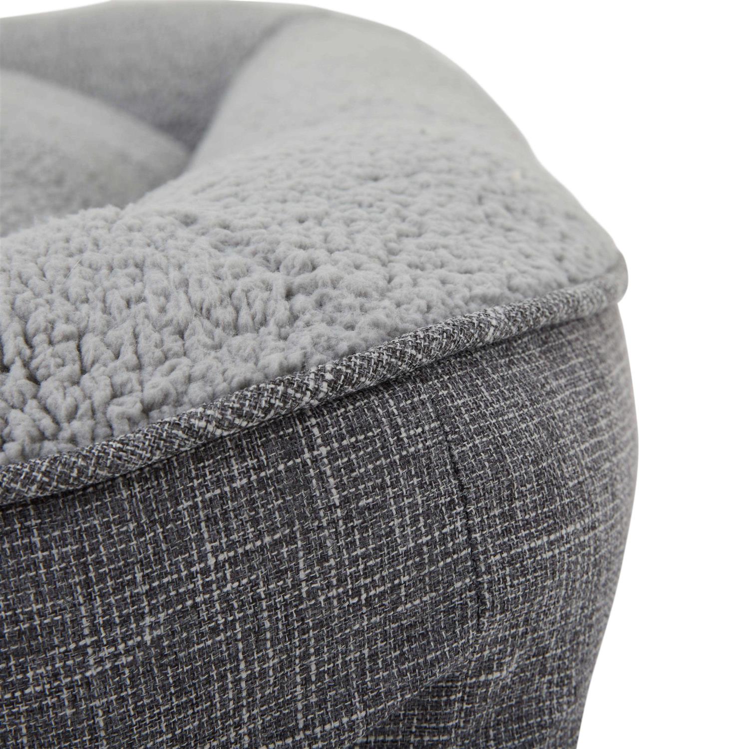 EveryYay Snooze Fest Grey Rectangle Lounger Dog Bed - Pet Supplies online store