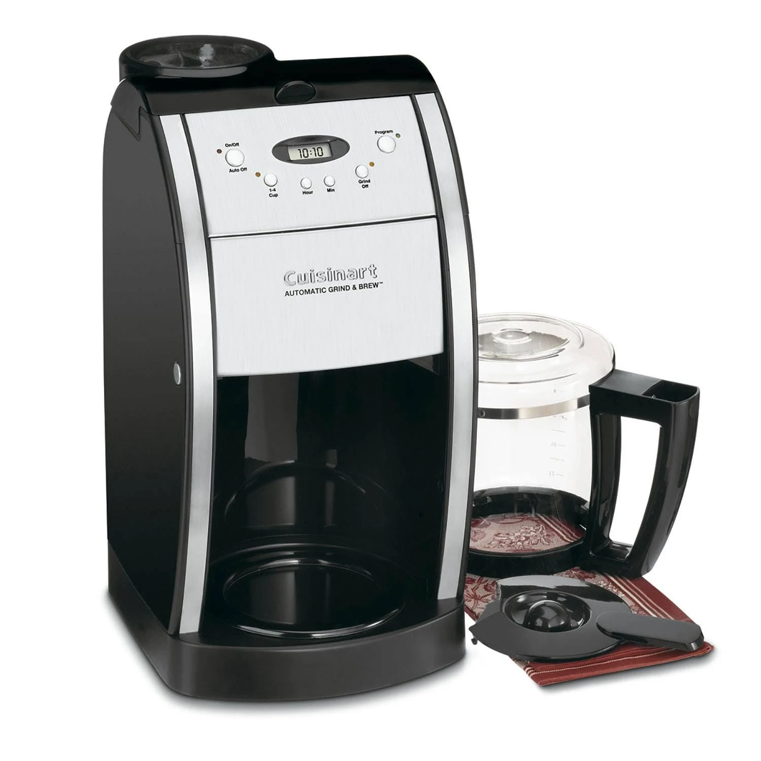 Cuisinart Grind u0026 Brew DGB-550BK 12-Cup Coffee Maker and Grinder - Black