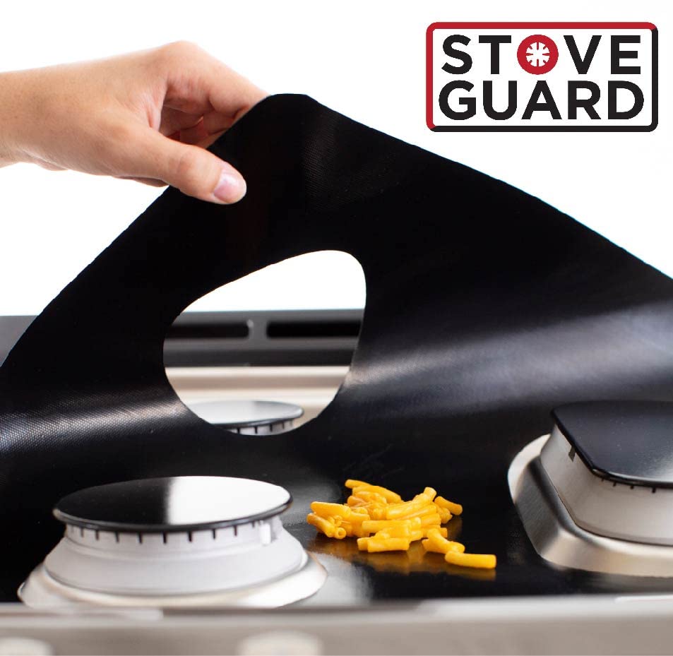 StoveGuard USA-Made, Custom Designed Precision Cut Stove Cover for Gas Stove Top, Premium 6x Thicker Heavy-Duty Whirlpool Gas Range, Mod# WCG97US0DS