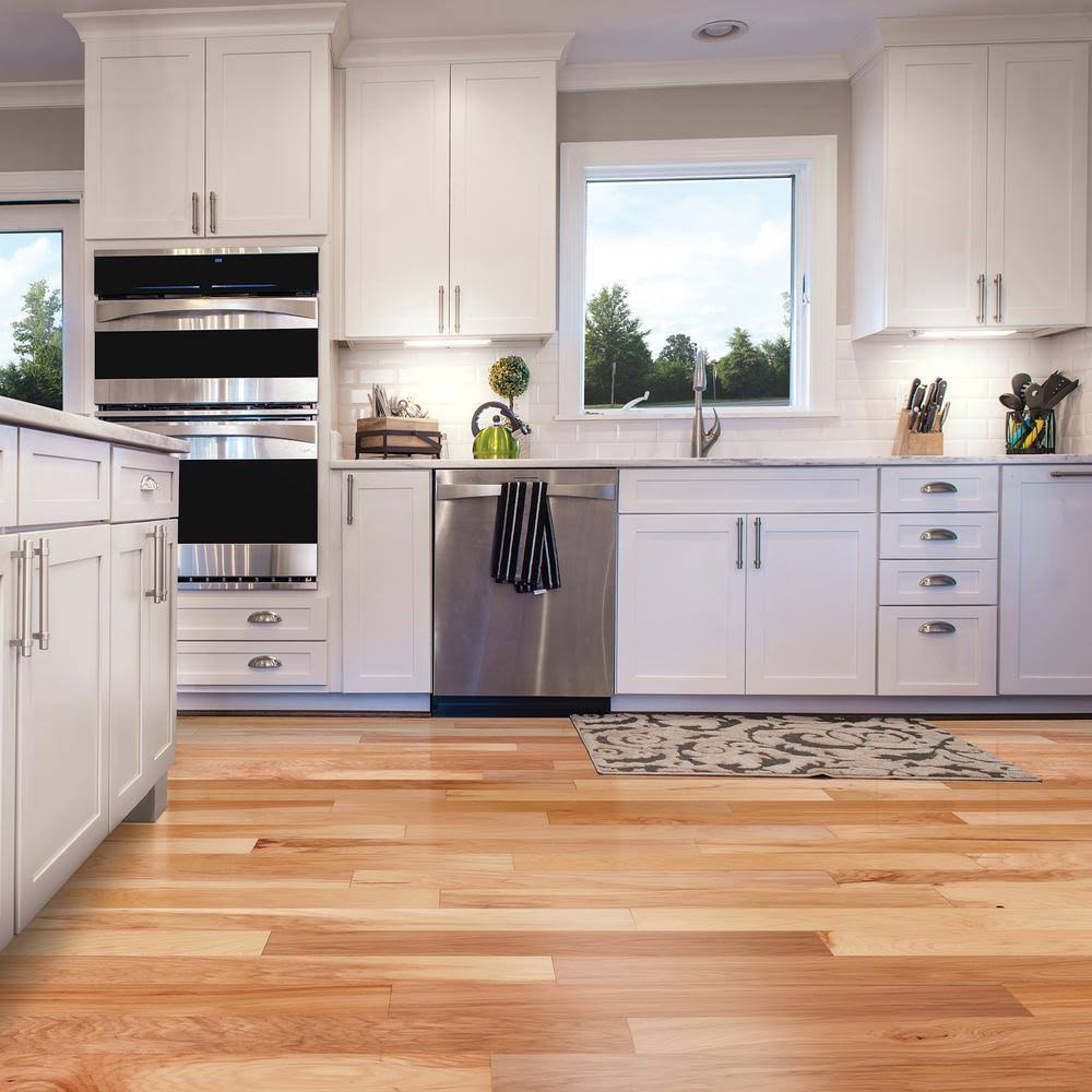 Heritage Mill Vintage Hickory Natural 1/2 in. Thick x 5 in. Wide x Random Length Engineered Hardwood Flooring (31 Sq. ft. / CASE